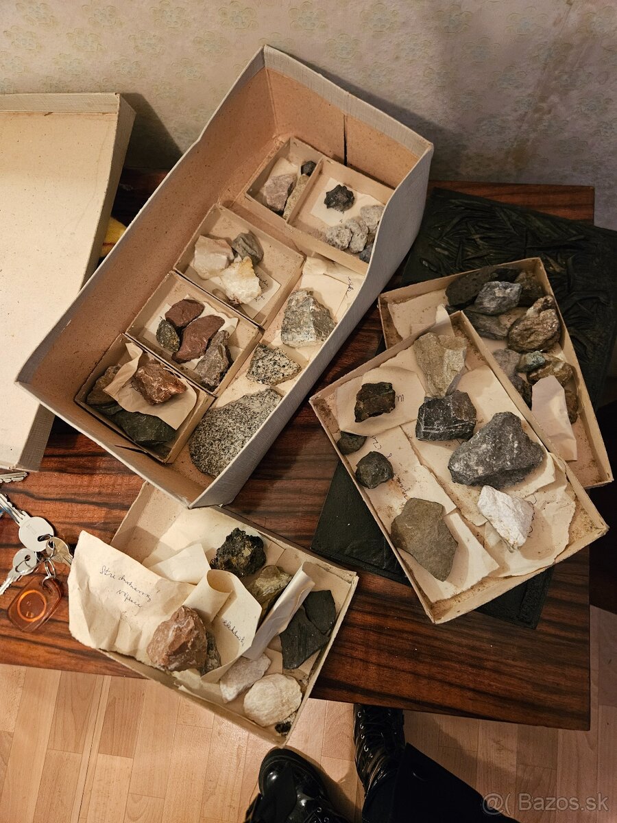 Rôzne zberateľské kamene - 2