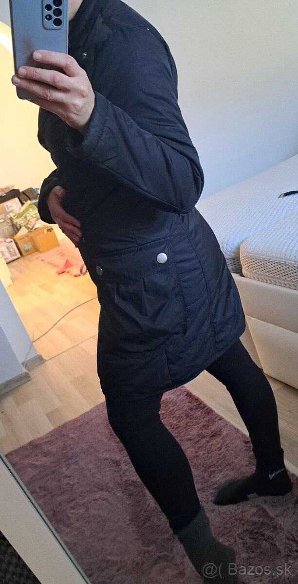 Damska cierna jarná bunda - 2
