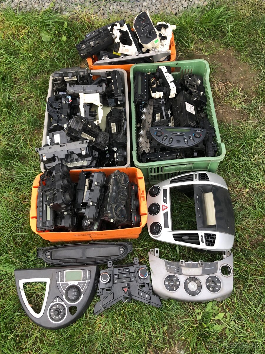 Panel ovládania kúrenia - 2