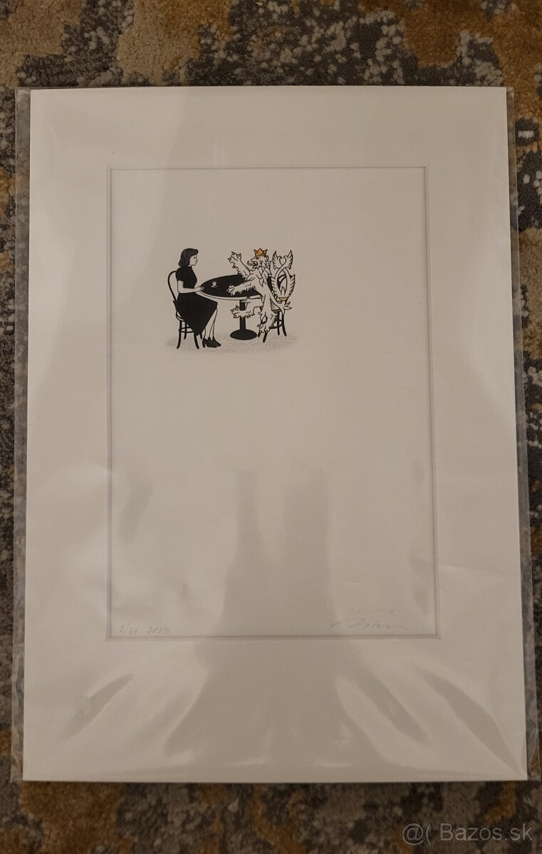 Ivana Šáteková grafika - 2