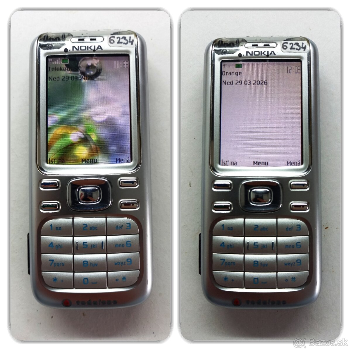 NOKIA 6234 RM-123 zriedkavý model - 2