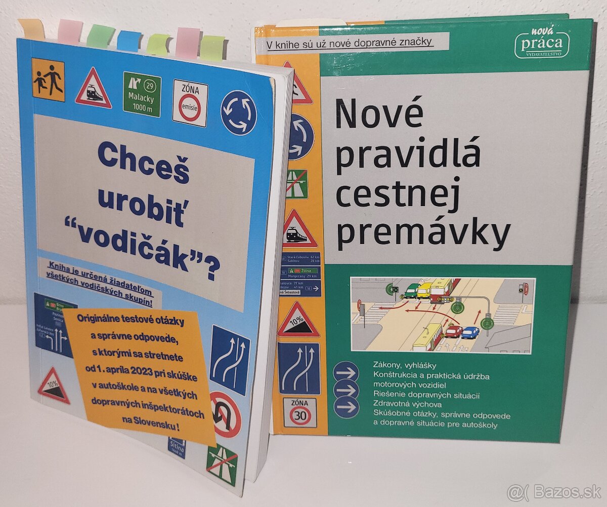 predám Pravidlá cestnej premávky - cena za obe - 2