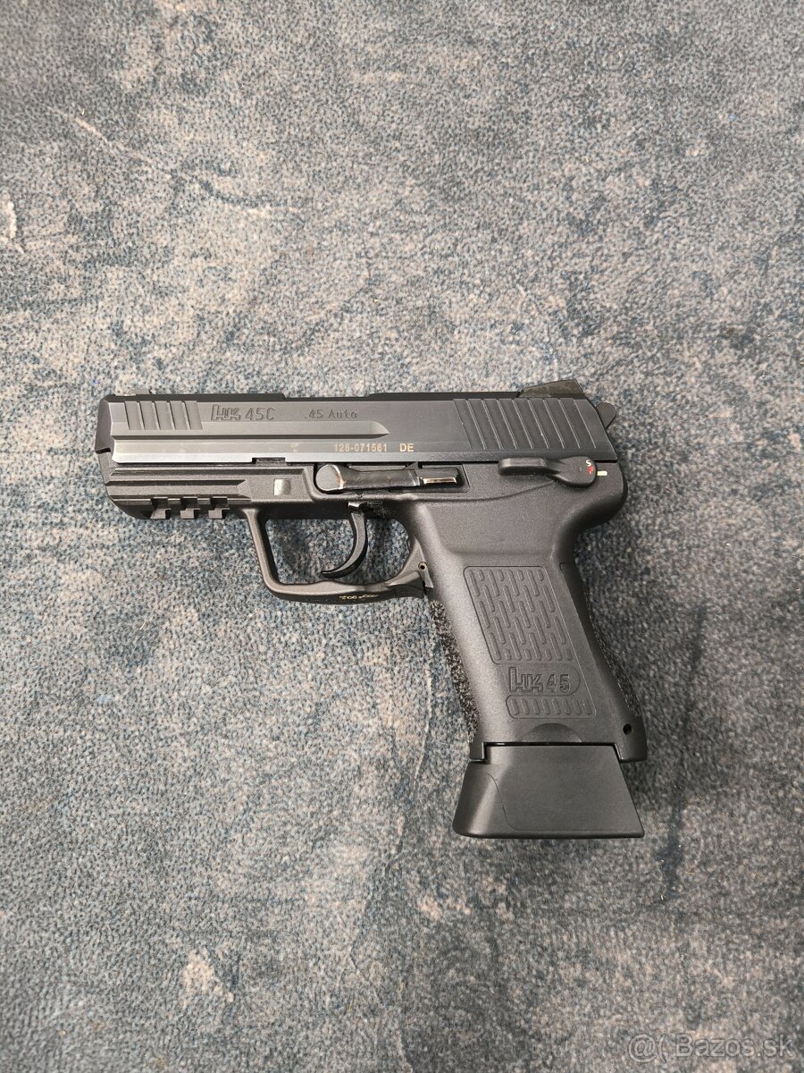Predám samonabíjaciu pištoľ HK45 - 2
