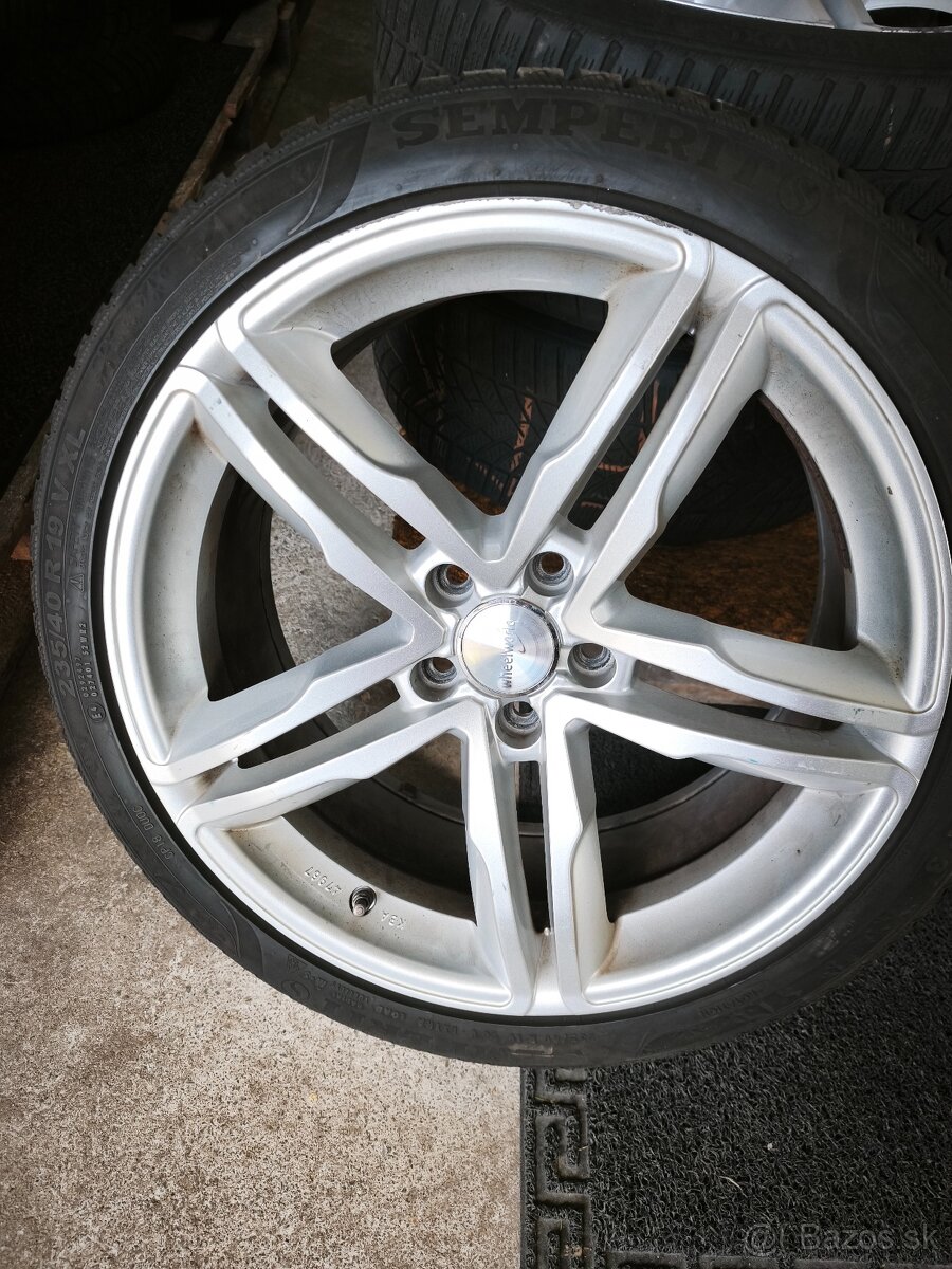 5x112,r19-8,5J,et45,235-40-Semperit-5020-7mm+ - 2