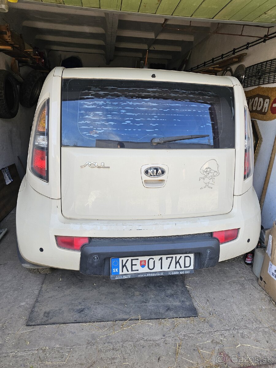 Kia Soul 1.6 Benzín 93kW – na náhradné diely v celku - 2