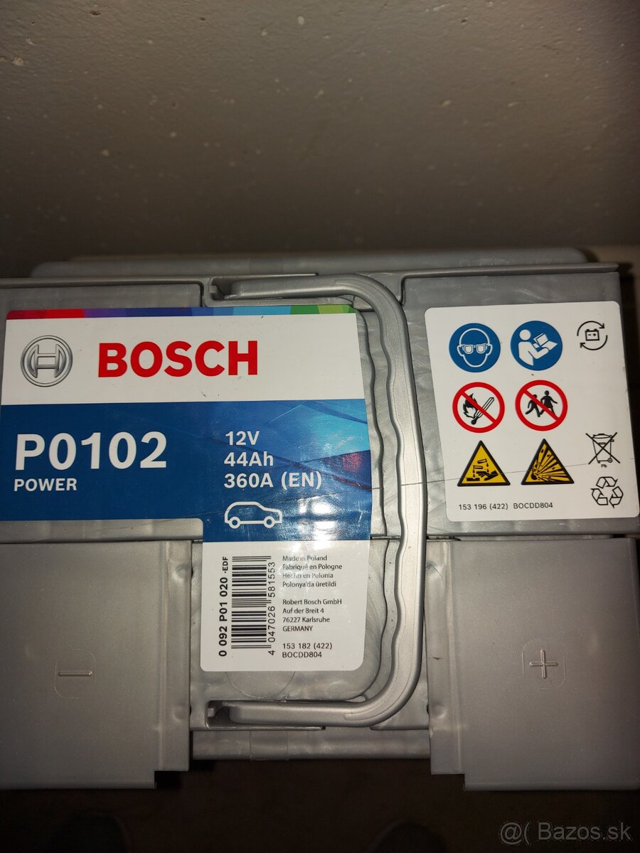 Autobaterka Bosch 44Ah - 2