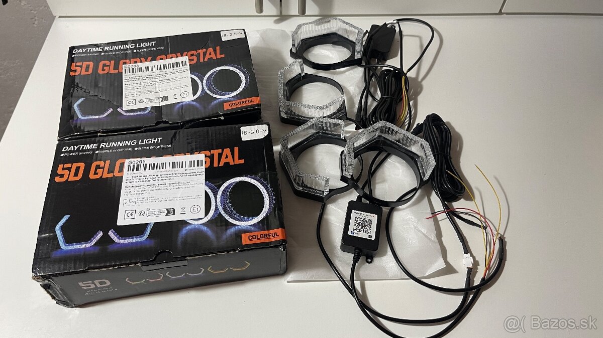 5D RGB Crystal Led Angel Eyes - 2