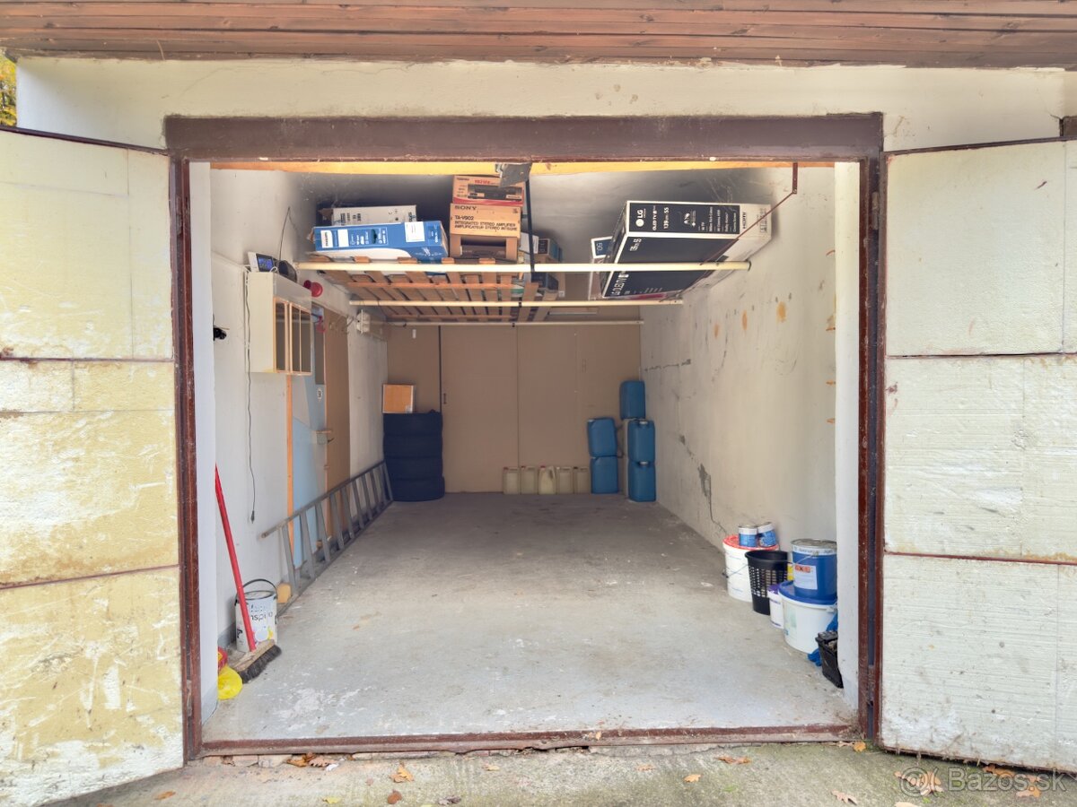 Prenájom garáže so skladom – Kopanice, Ul. Nad terasami - 2