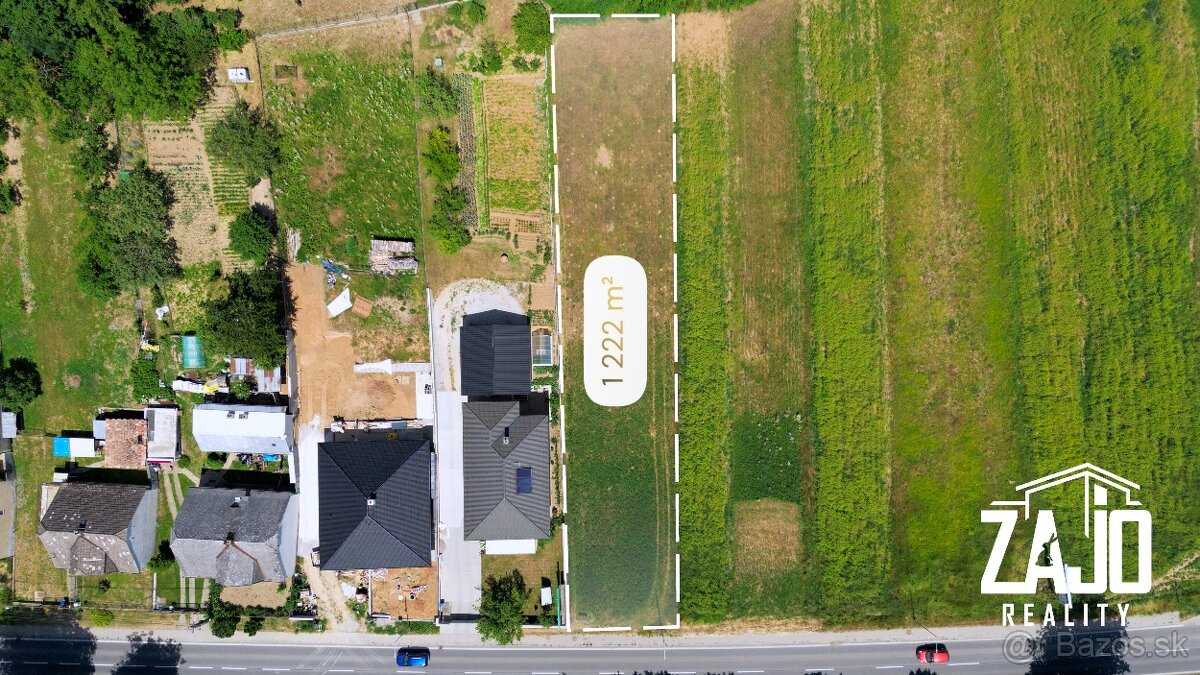 NA PREDAJ I JUŽNE ORIENTOVANÝ STAVEBNÝ POZEMOK TRENČ. TEPLÁ - 2