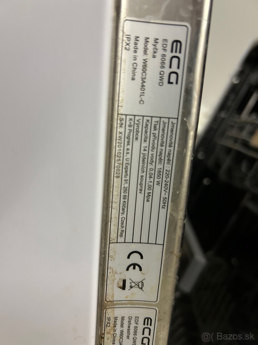 Umývačka riadu 60 cm málo použivana nova 460EUR - 2