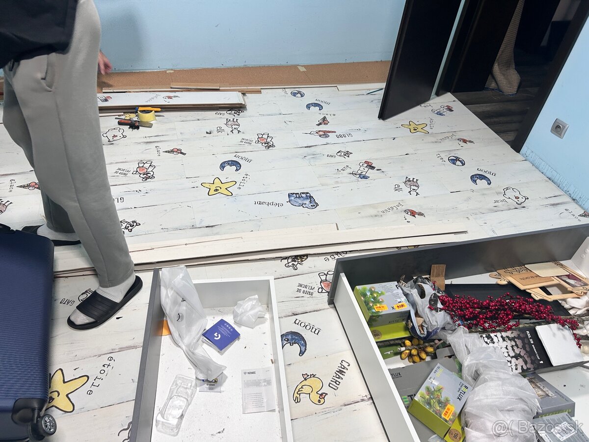 Predám / Darujem plávajúcu podlahu detský motív - 2