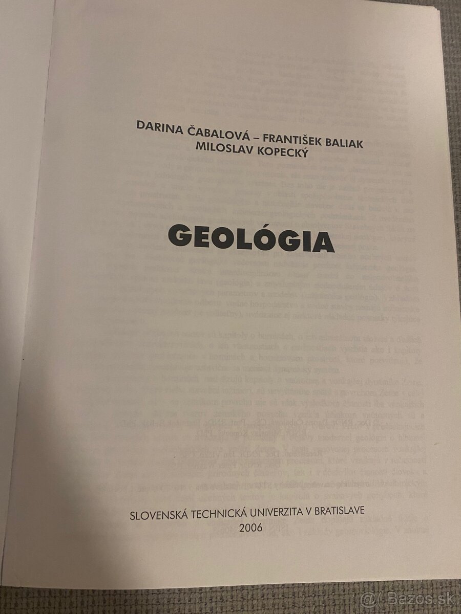 Skriptá Geológia - 2