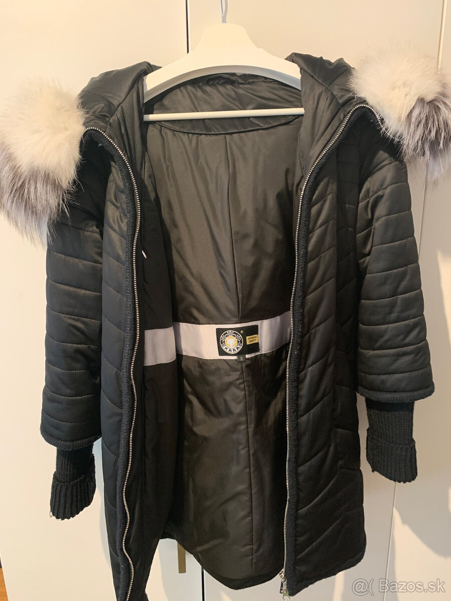 Dámska bunda s pravou kožušinou Kara - 2
