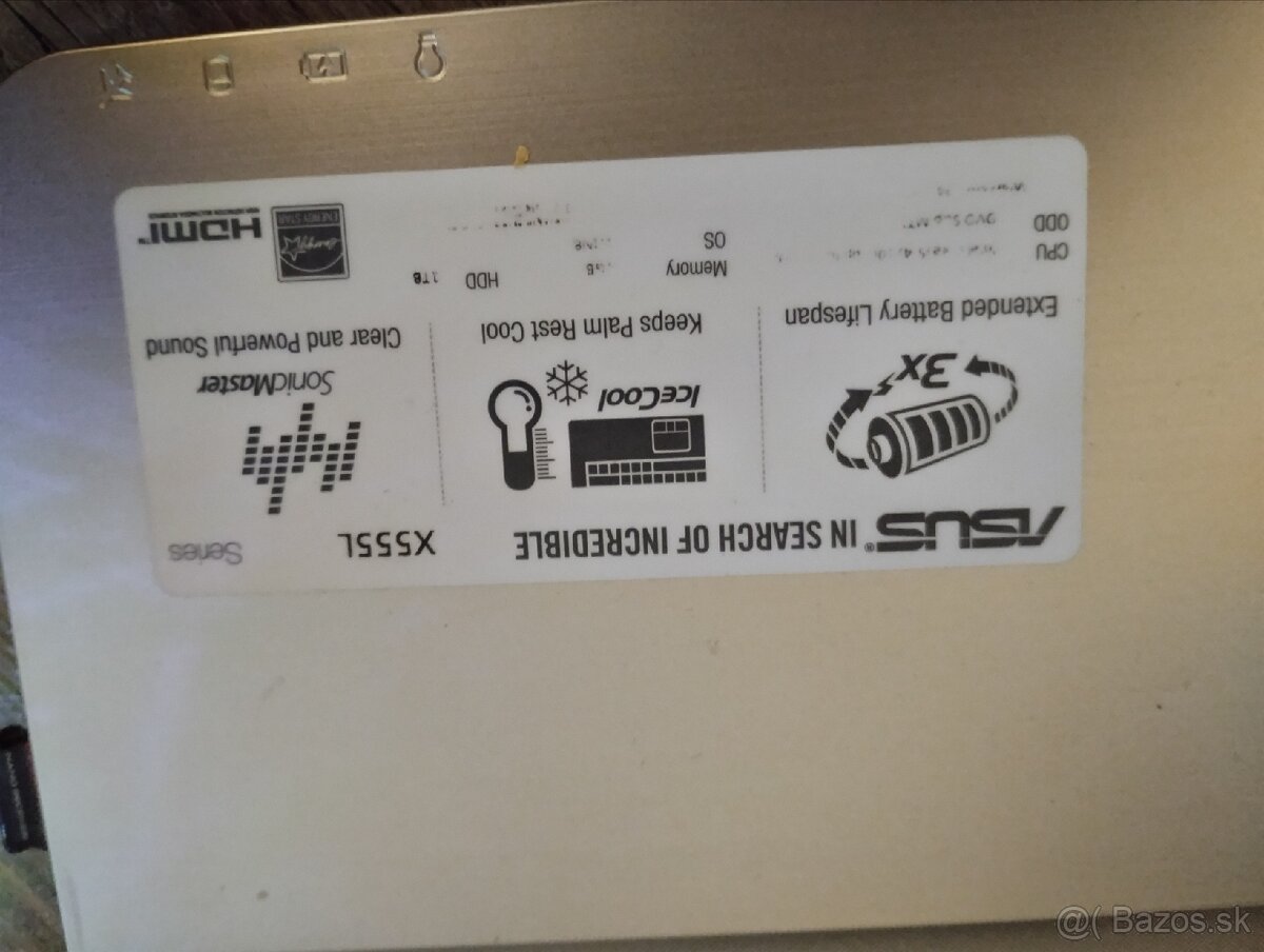 Notebook Asus - 2