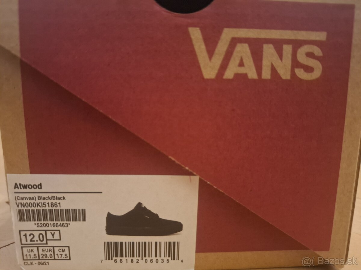 Vans-detské topanky - 2