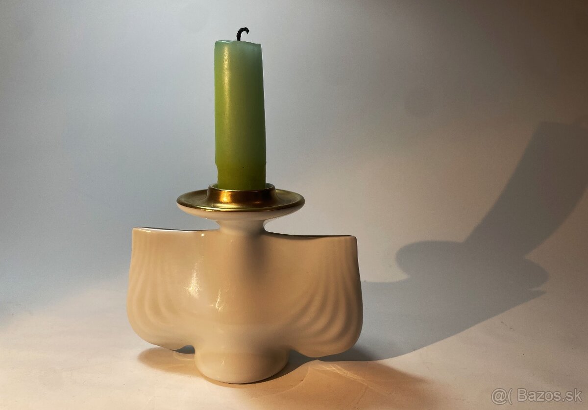 Porcelánový svietnik - 2