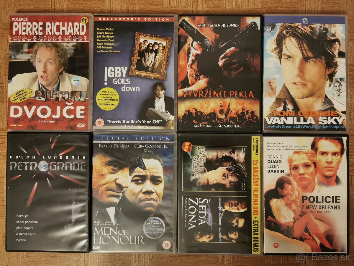 ORIGINÁLNE DVD po 0,5€ - 2