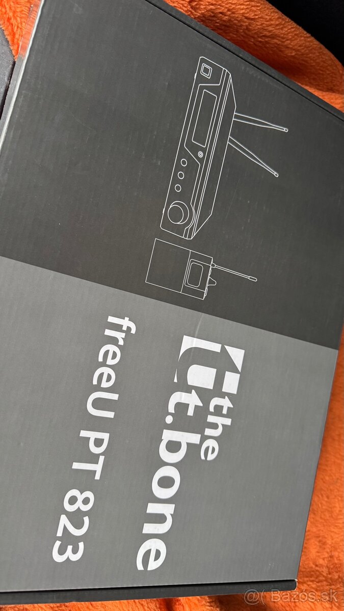 t.bone freeUPT823 + originál Thomann Bodymike - 2