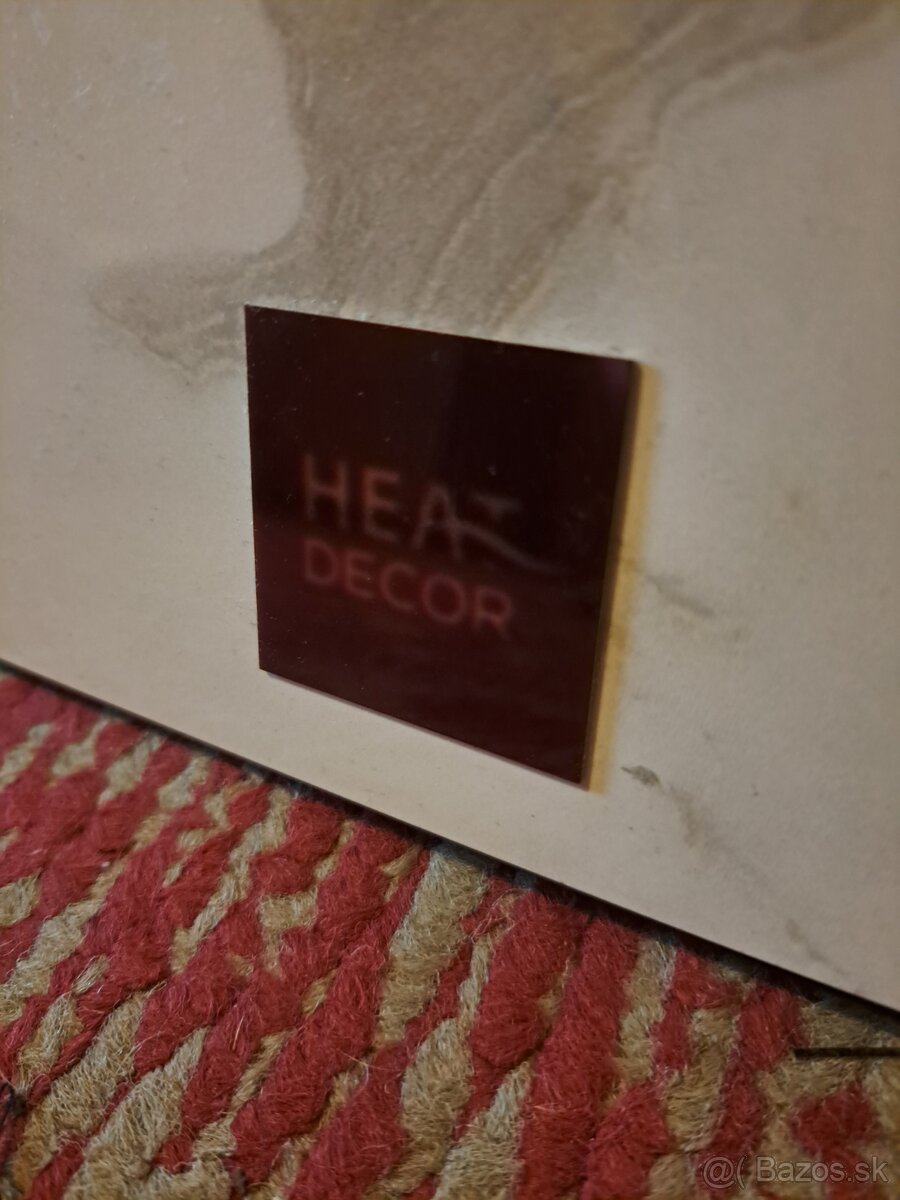 predám nový infra panel HEAT DECOR - umelý mramor - 2