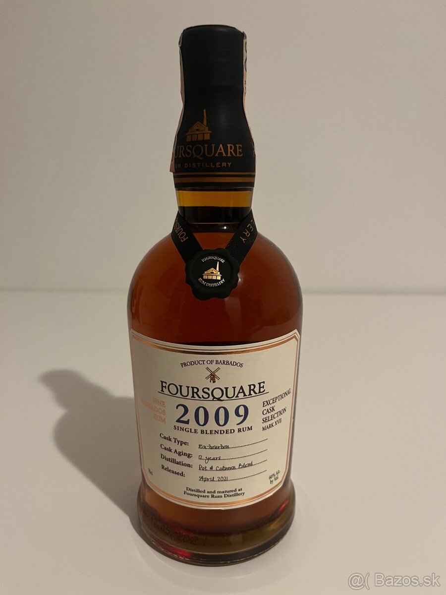 Zberateľské rumy Foursquare - 2