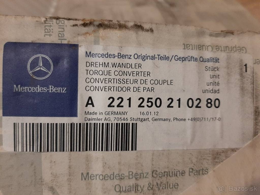 MERCEDES S W221 HYDROMENIC SACHS - 2
