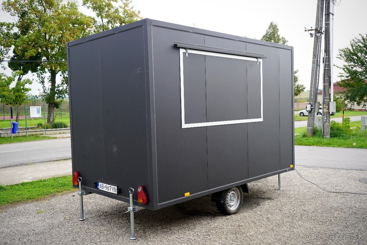 Gastro príves / foodtruck 3 m / 3,5 m / 4 m Gastro stánok - 2