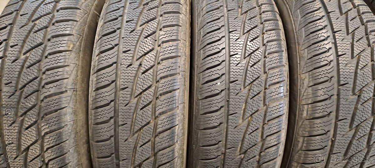 ZIMNÉ 195/65 R15 91T 4 ks MATADOR a 2 ks KORMORAN cca 8 mm - 2