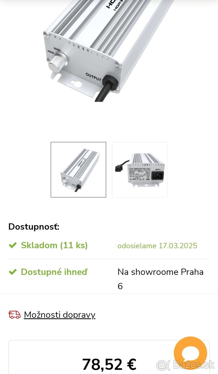 elektronické predradniky rôzne , nové v krabici - 2