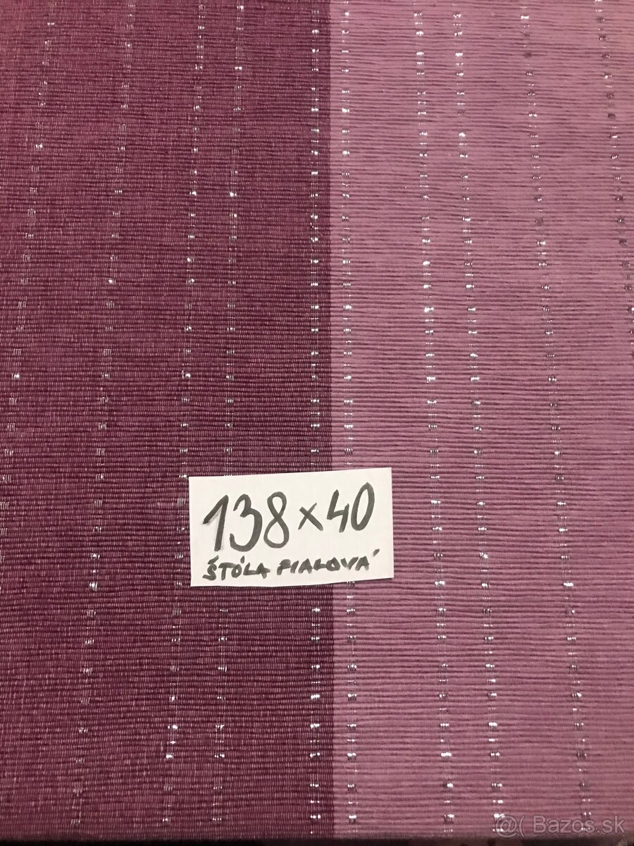 Predám štólu - obrus aj na vianočný stôl - 2