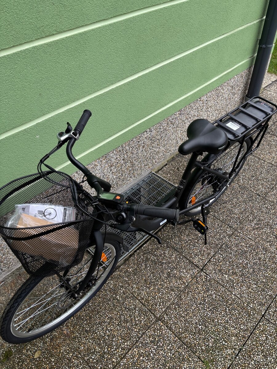 Mestský Elektrobicykel - HECHT PRIME BLACK (SET) - 2