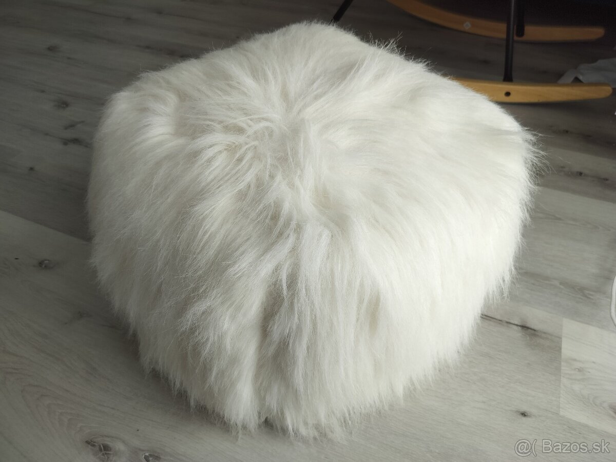 Taburet koralový - 2