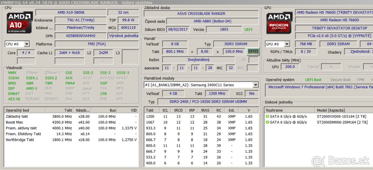 ASUS + AMD a10-5800K + - 2