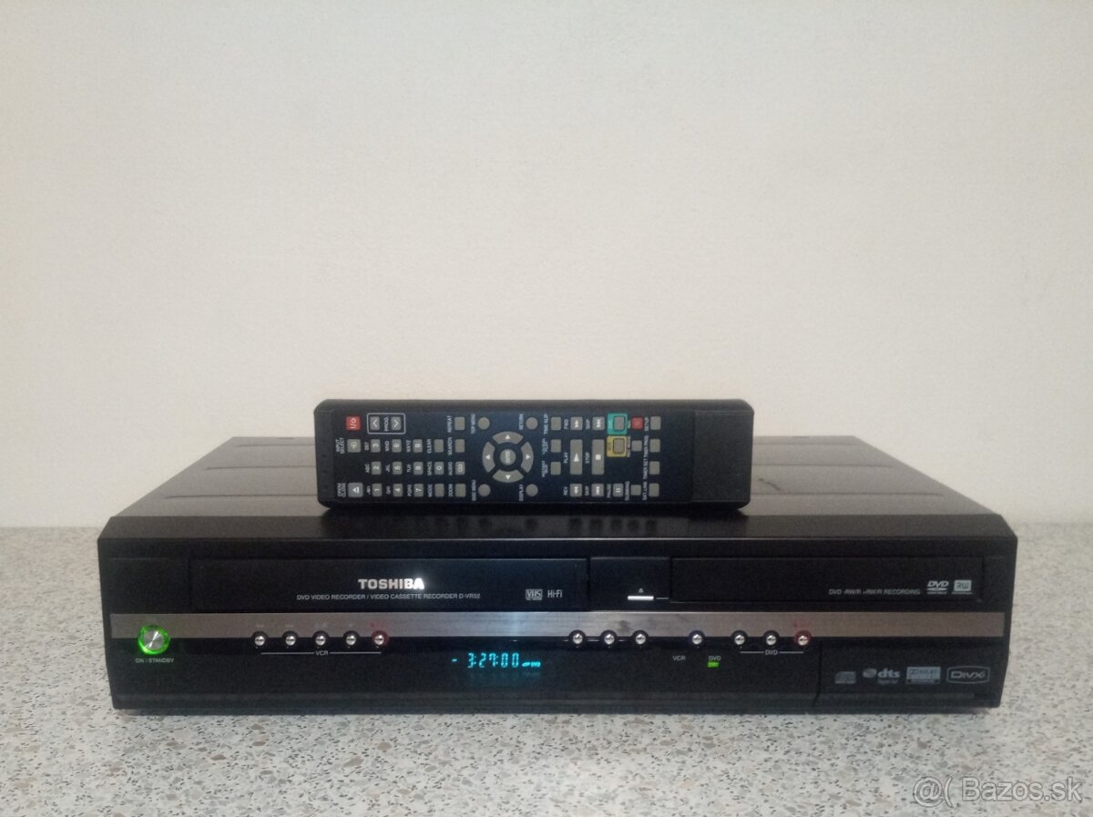 VHS-DVD rekordér Toshiba D-VR52 - 2
