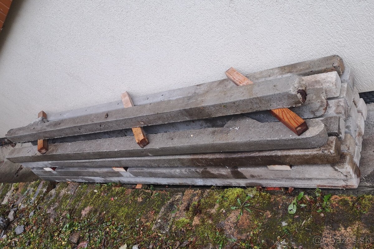 betónové stĺpiky - 2