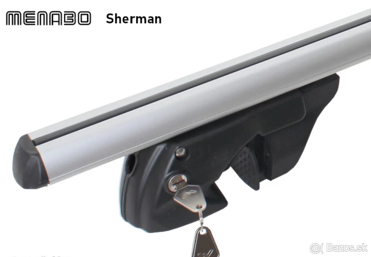Predám uzamykateľný strešný nosič Sherman Menabo. - 2
