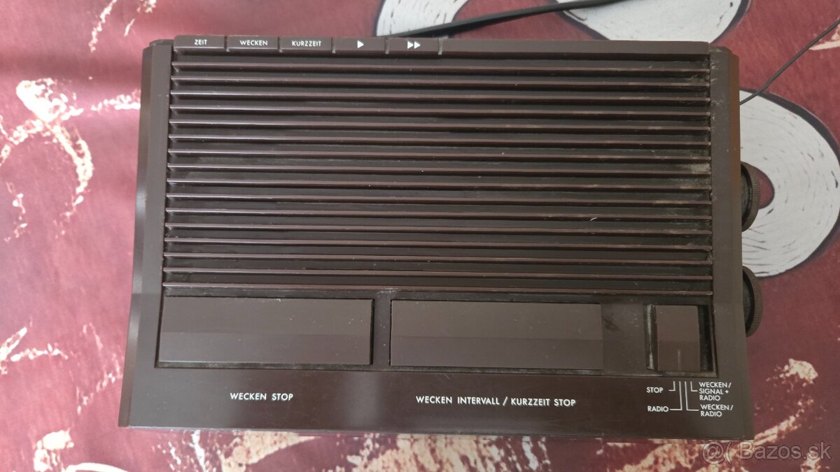 Retro rádiobudík SABA. - 2