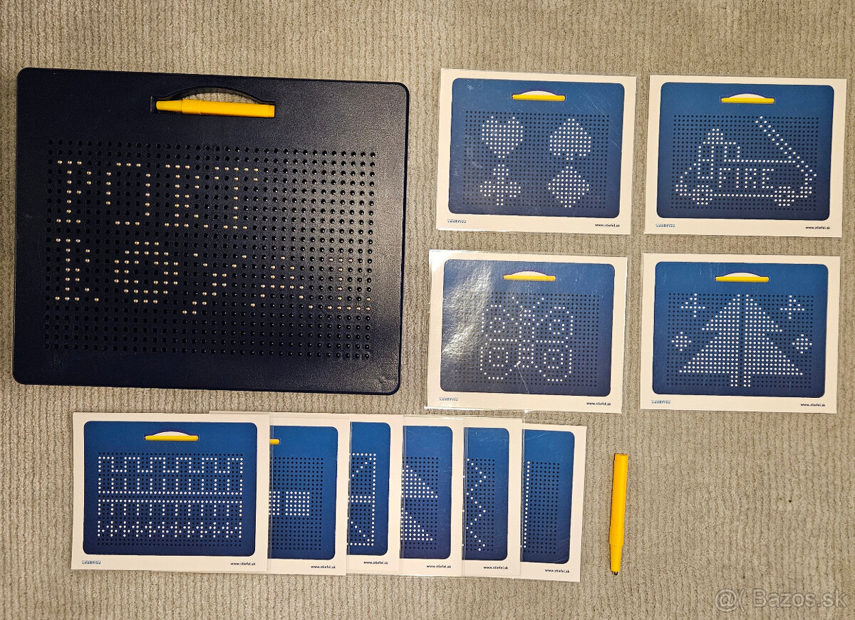 Magnetická kresliaca tabuľa s perom - 2