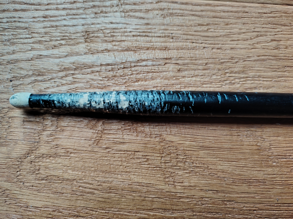 Zberateľská palička bubeníka V. Golgotiu GOTHIC - 2