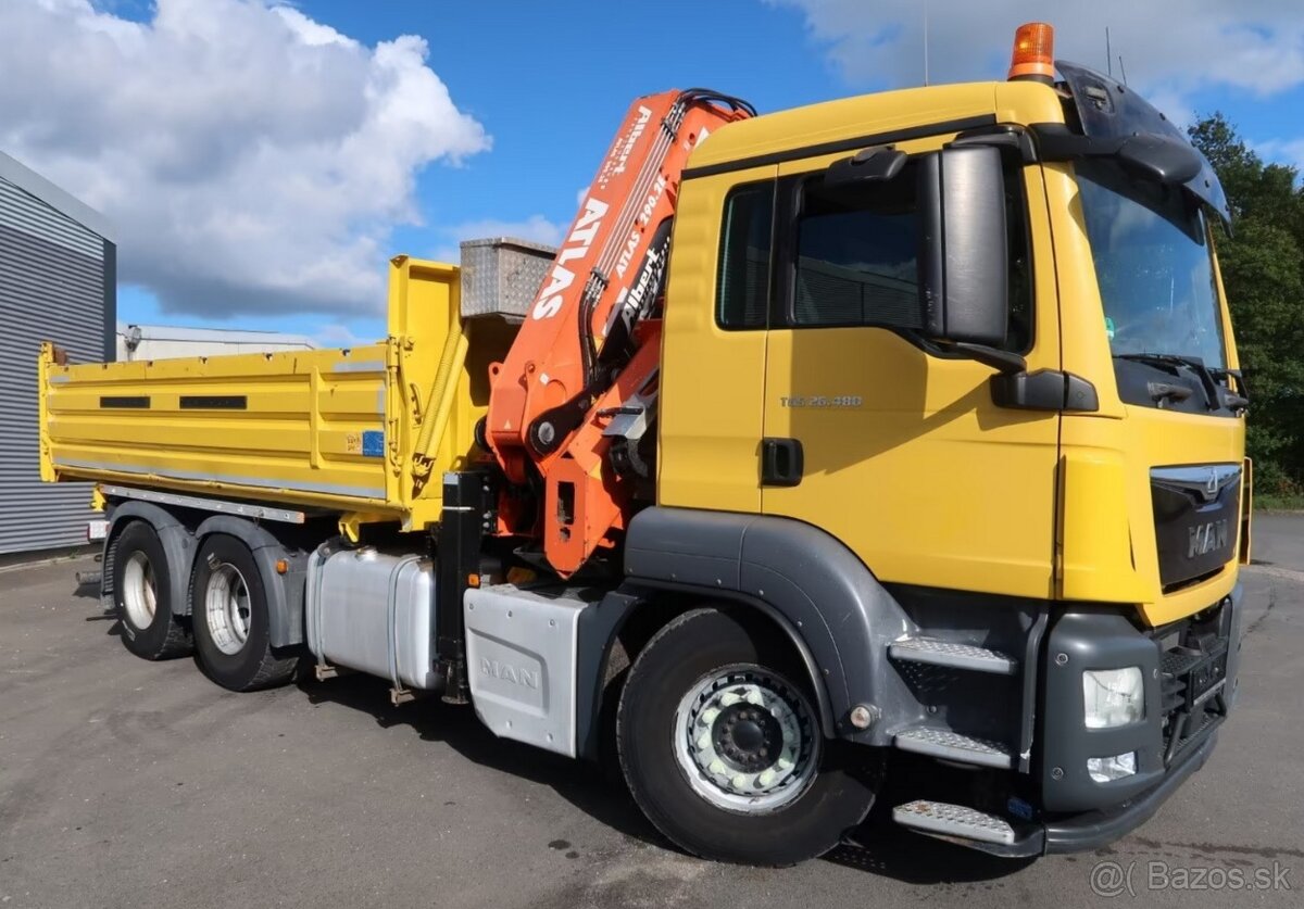 MAN TGS 26.480 6x4 E6 - sklápěč s HDS - 2