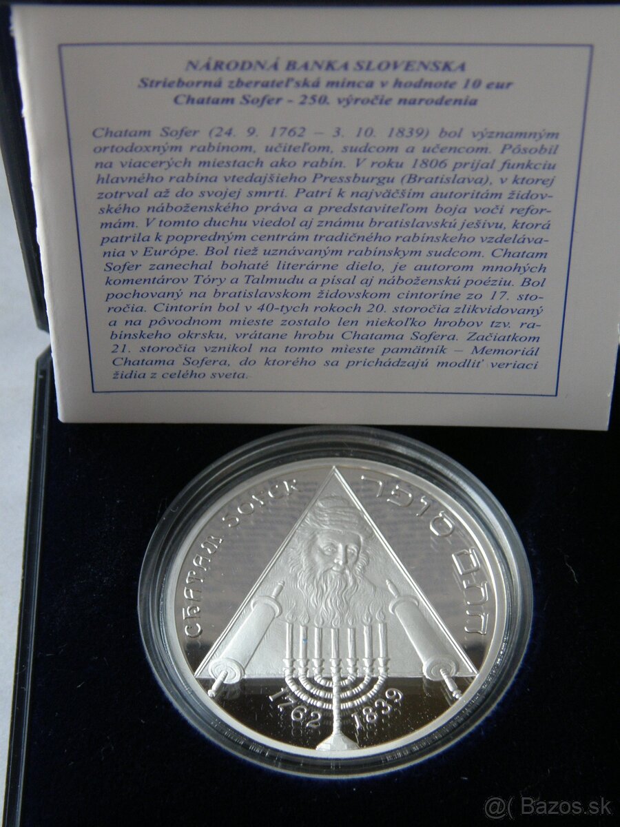 10 € Chatam Sofer 2012 - 2