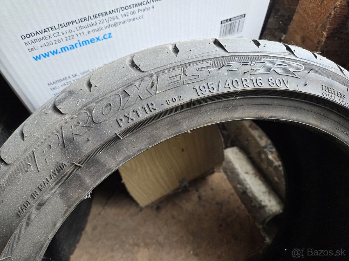 Toyo proxes 195/40 r16 - 2