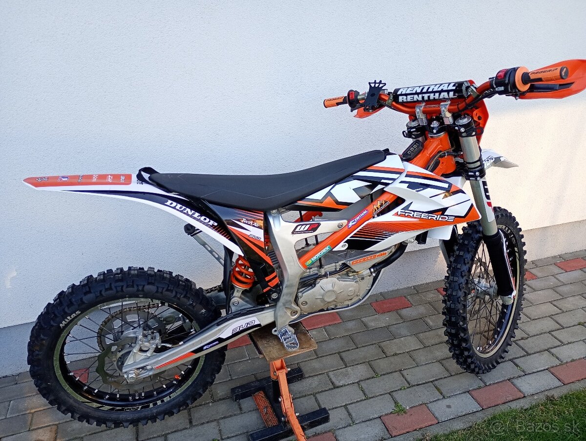 KTM freeride e-xc + nosič na ťažné