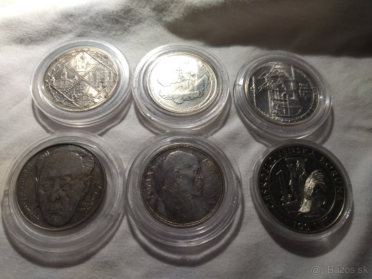 Predám rôzne mince ČSR/SR - 2