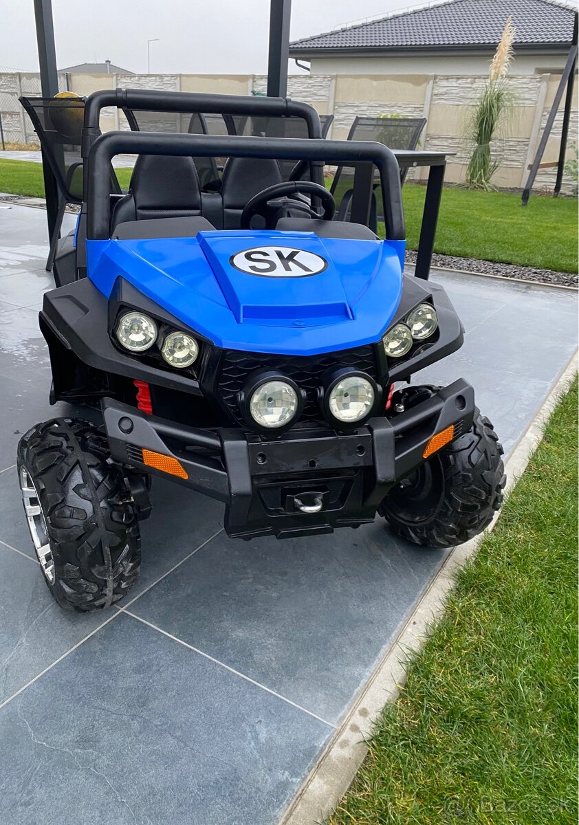 Detské elektricé autíčko RSX Modré 4x4 - 2