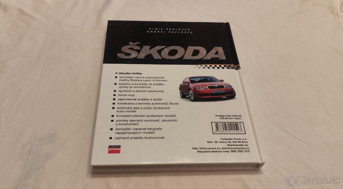 ŠKODA - kniha historie automobilové značky – edice autosalon - 2