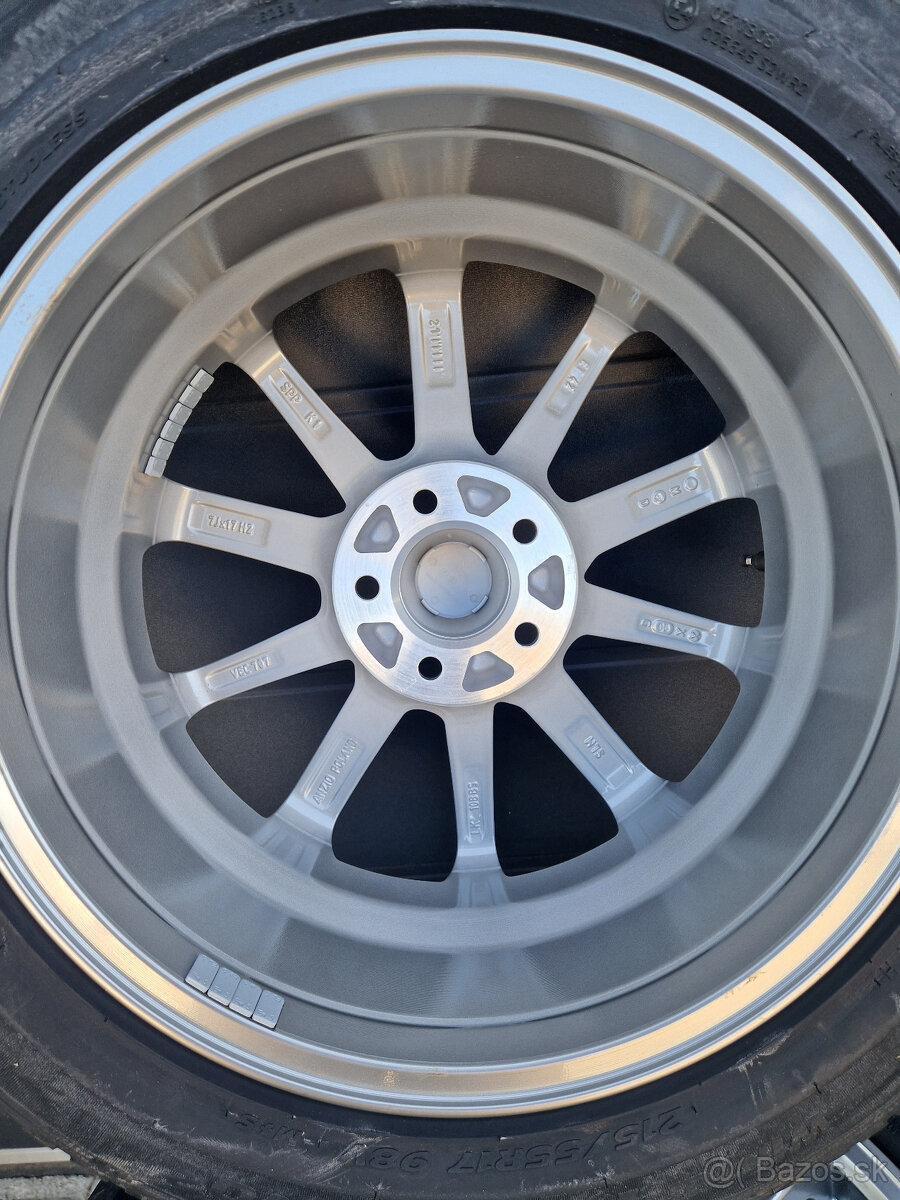 5x108 r17 kolesa ford focus peugeot citroen 215 55 17 alu - 2