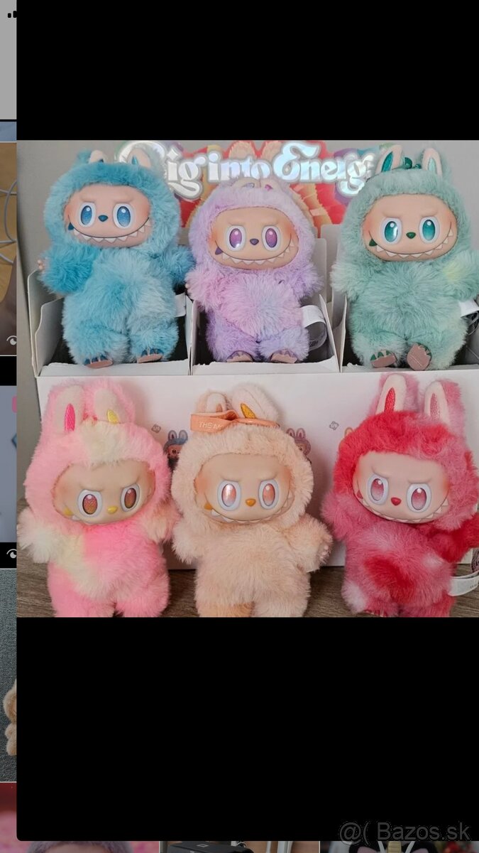 Labubu Biginto Energy červená farba - 2