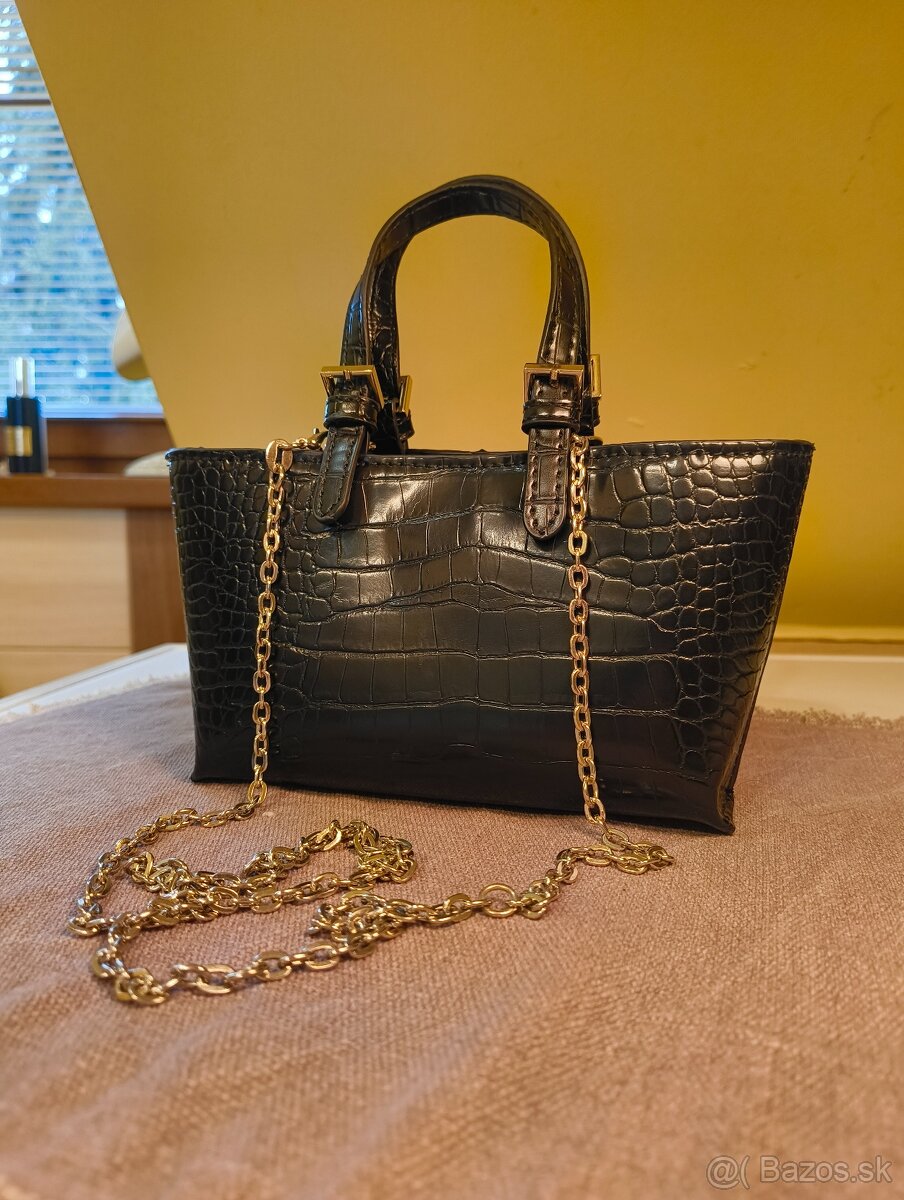 Čierna malá kabelka Zara - 2