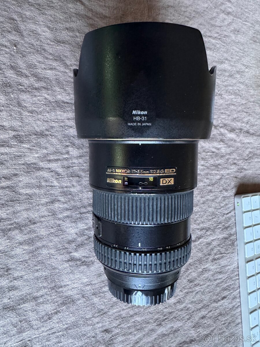 Predám objektív Nikon AF-S DX NIKKOR 17-55mm f/2.8G ED-IF - 2