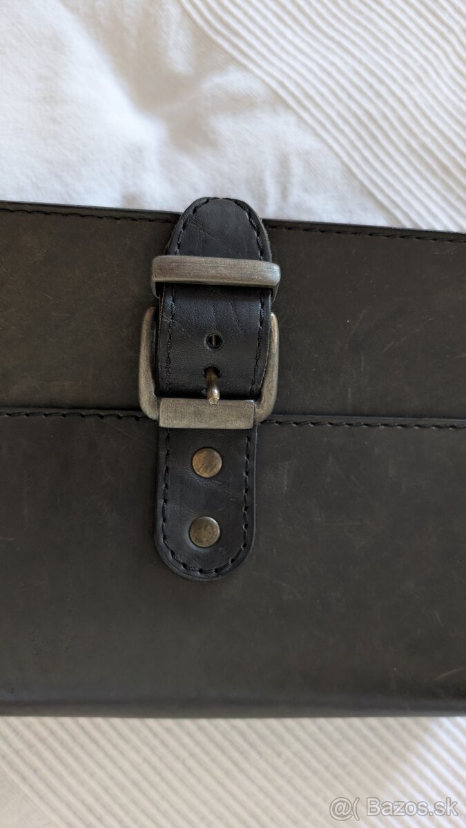 Kožená kabelka- Snail (unisex) - 2